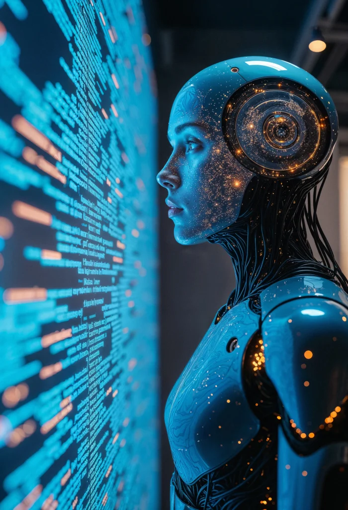 robot futuriste IA