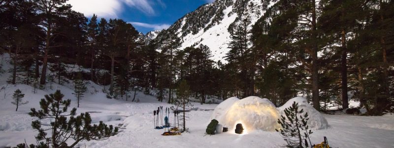 Activité insolite Cauterets - nuit en igloo au pont d'Espagne